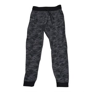 BYLT Elite Jogger Tapered Gray Camo Gym Workout Activewear Pants Slim Fit Mens M